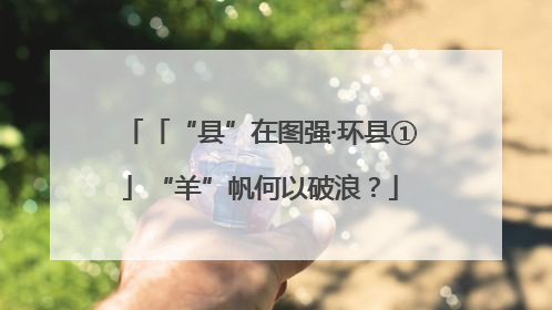「“县”在图强·环县①」“羊”帆何以破浪？