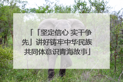 「坚定信心 实干争先」讲好铸牢中华民族共同体意识青海故事