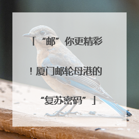 “邮”你更精彩！厦门邮轮母港的“复苏密码”