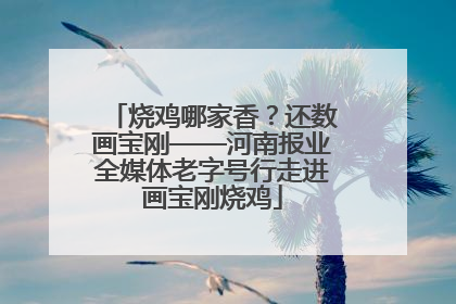 烧鸡哪家香？还数画宝刚——河南报业全媒体老字号行走进画宝刚烧鸡