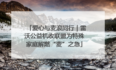 爱心与麦浪同行｜雷沃公益机收联盟为特殊家庭解燃“麦”之急