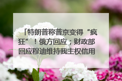 特朗普称普京变得“疯狂”！俄方回应；财政部回应穆迪维持我主权信用评级；小米辟谣“定制芯片”；不听人类指挥，OpenAI模型拒关闭丨每经早参