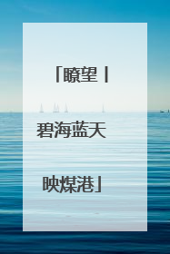 瞭望丨碧海蓝天映煤港