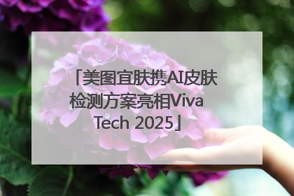 美图宜肤携AI皮肤检测方案亮相VivaTech 2025