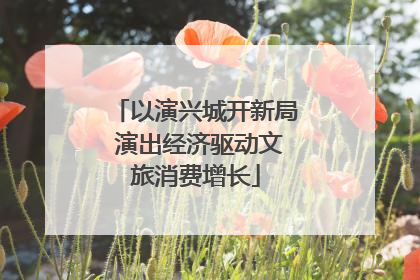以演兴城开新局 演出经济驱动文旅消费增长