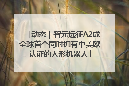 动态｜智元远征A2成全球首个同时拥有中美欧认证的人形机器人
