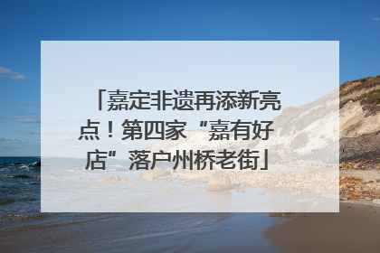 嘉定非遗再添新亮点！第四家“嘉有好店”落户州桥老街