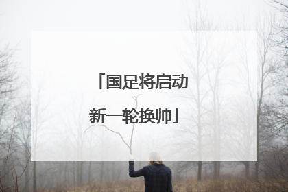 国足将启动新一轮换帅