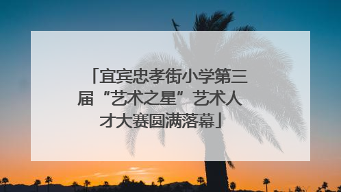 宜宾忠孝街小学第三届“艺术之星”艺术人才大赛圆满落幕