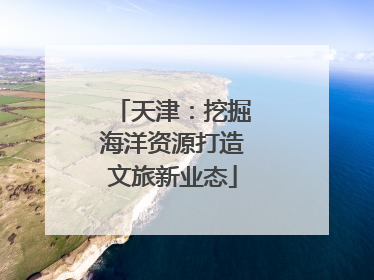 天津：挖掘海洋资源打造文旅新业态
