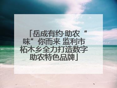 岳成有约·助农“味”你而来 监利市柘木乡全力打造数字助农特色品牌