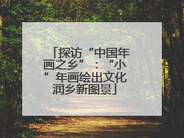 探访“中国年画之乡”：“小”年画绘出文化润乡新图景