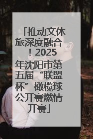 推动文体旅深度融合！2025年沈阳市第五届“联盟杯”橄榄球公开赛燃情开赛