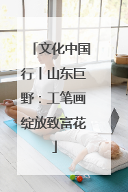 文化中国行丨山东巨野：工笔画绽放致富花