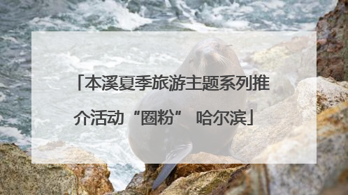 本溪夏季旅游主题系列推介活动“圈粉” 哈尔滨
