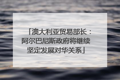 澳大利亚贸易部长：阿尔巴尼斯政府将继续坚定发展对华关系