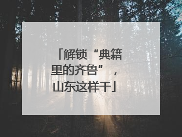 解锁“典籍里的齐鲁”，山东这样干