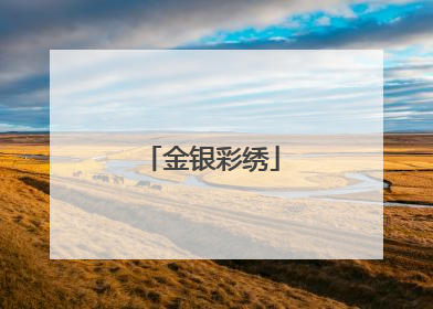 金银彩绣