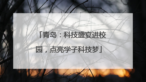 青岛：科技盛宴进校园，点亮学子科技梦