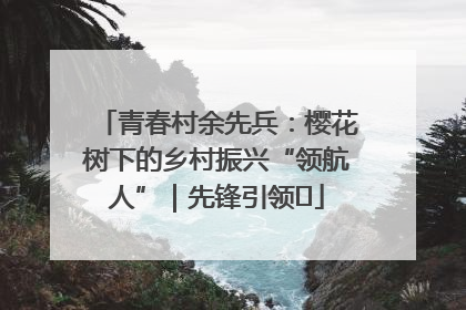 青春村余先兵：樱花树下的乡村振兴“领航人”｜先锋引领⑪