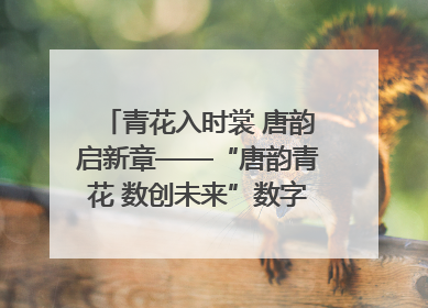 青花入时裳 唐韵启新章——“唐韵青花 数创未来”数字文创设计大赛启幕