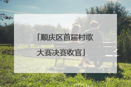 顺庆区首届村歌大赛决赛收官