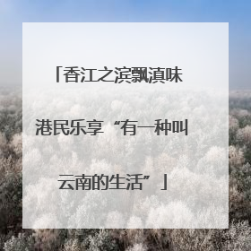 香江之滨飘滇味 港民乐享“有一种叫云南的生活”