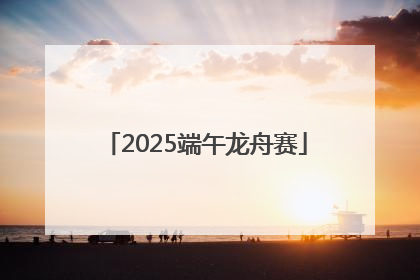 2025端午龙舟赛